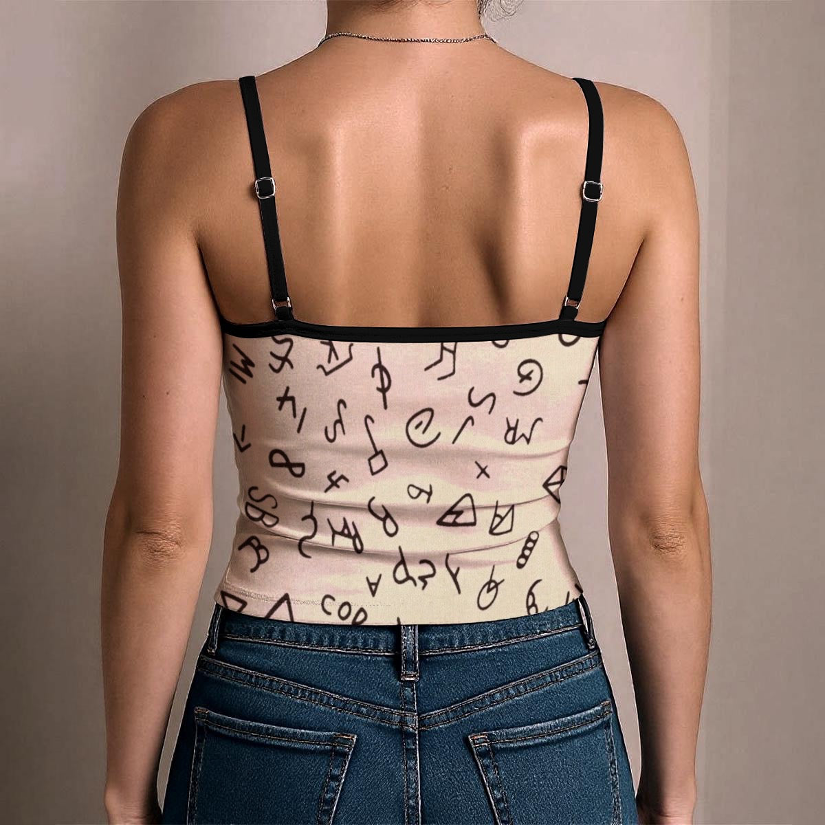 All-Over Print Women's Spaghetti Strap Tank Top