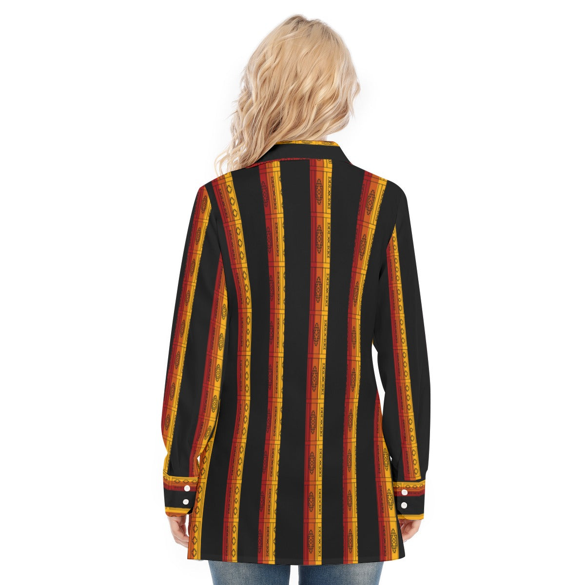 All-Over Print Women's Long Shirt