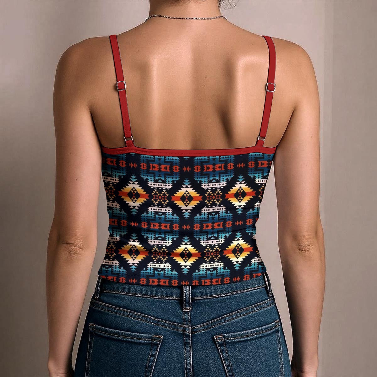 All-Over Print Women's Spaghetti Strap Tank Top