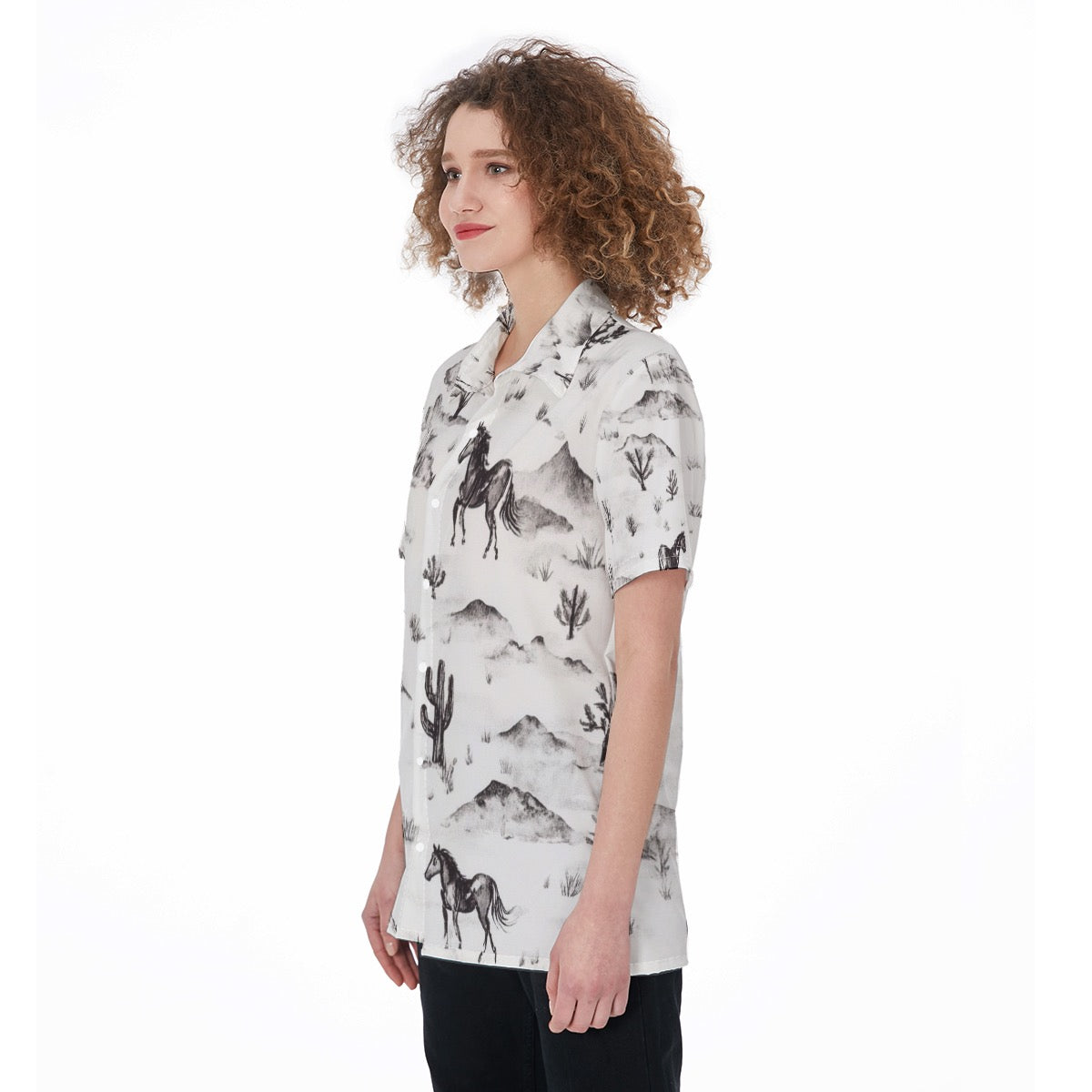 All-over Print Women's Shirt