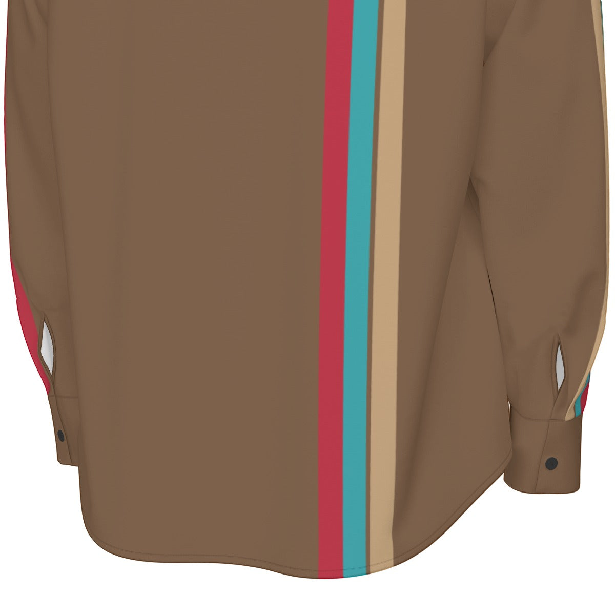 All-Over Print Men's Long Sleeve Shirt | 115GSM Cotton poplin