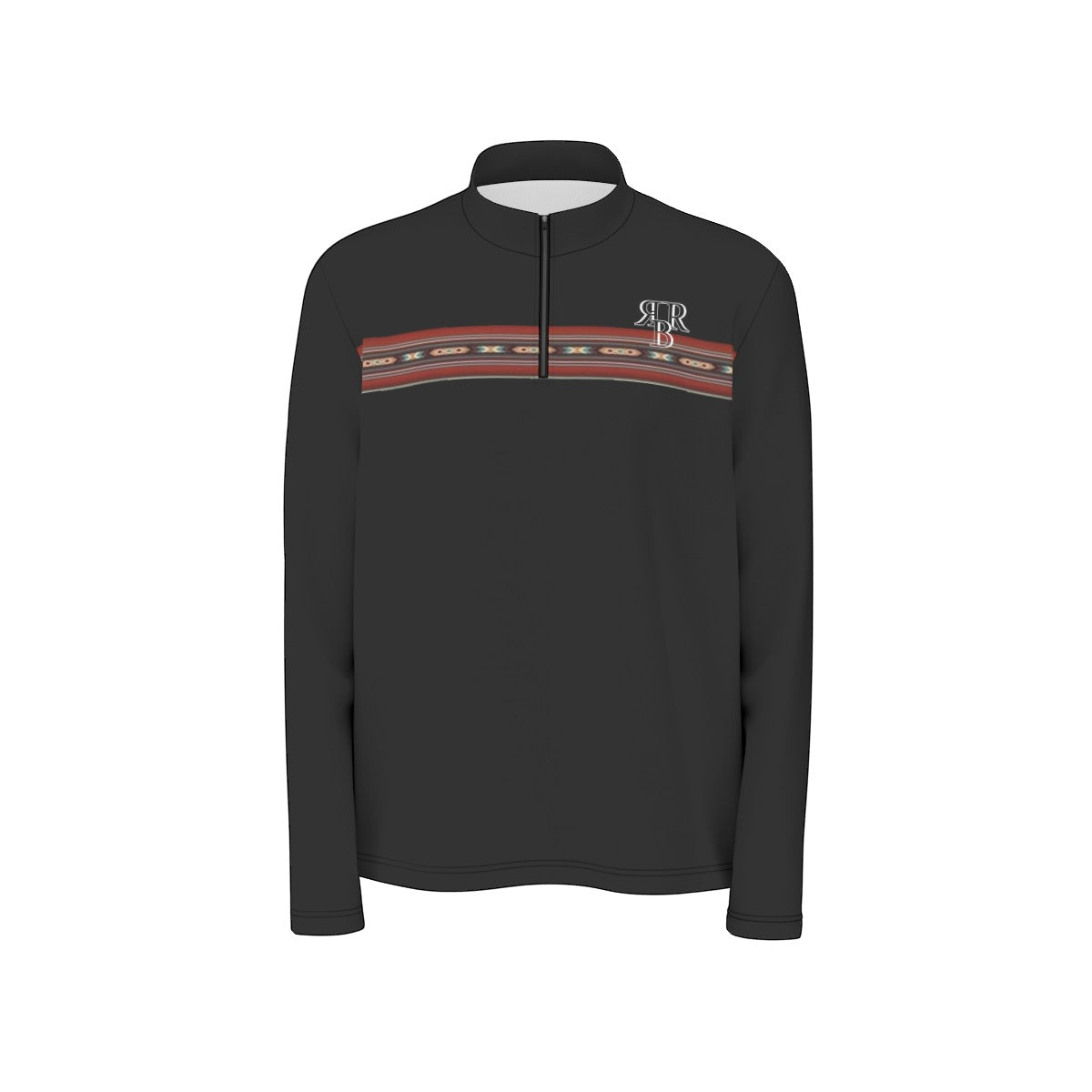 All-Over Print Men's Half Zip Pullover