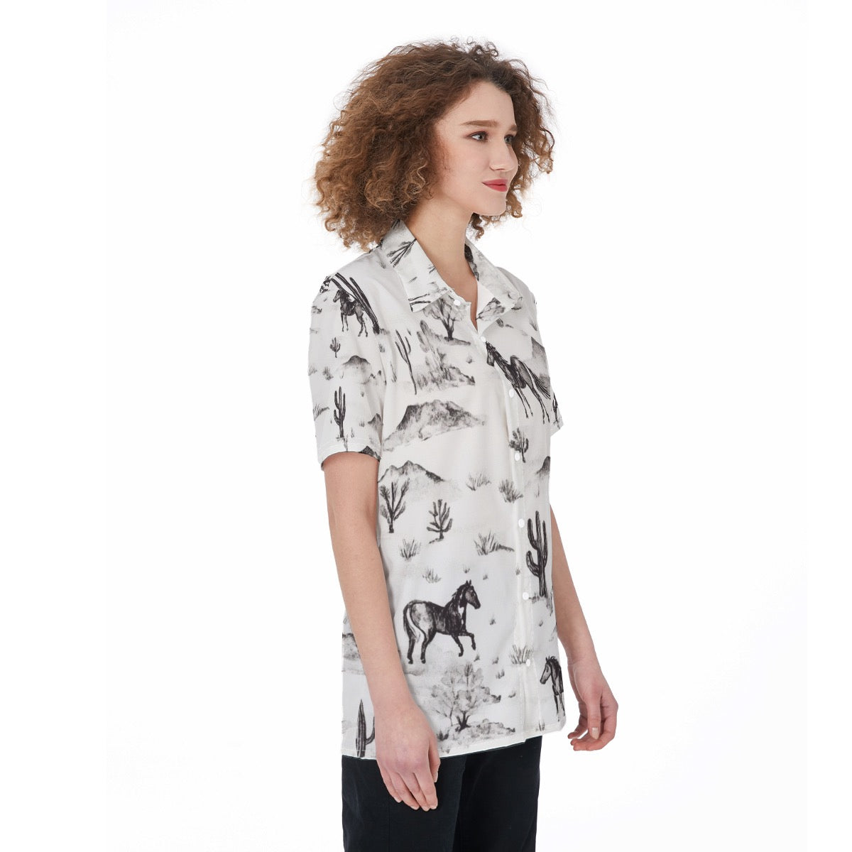 All-over Print Women's Shirt