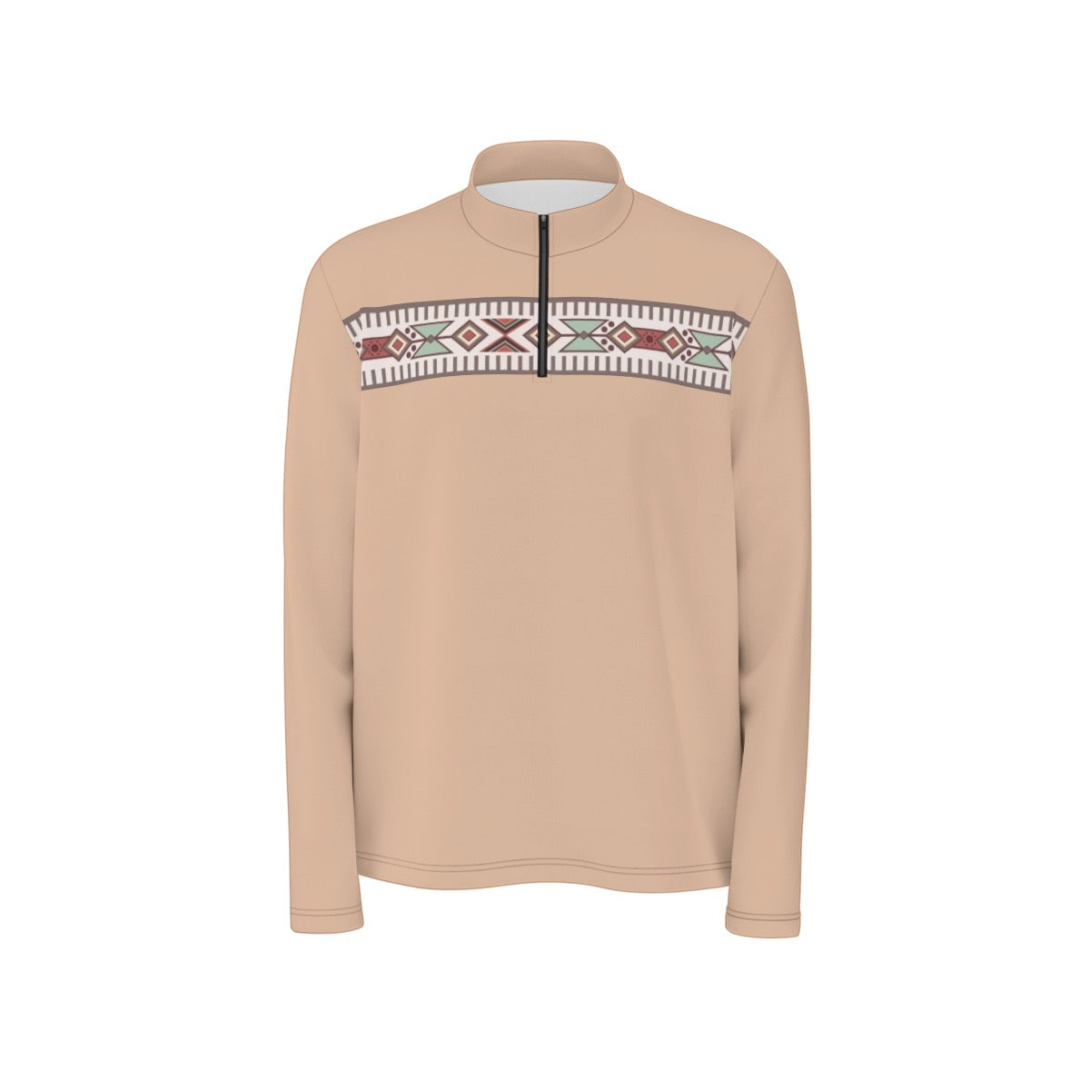 All-Over Print Men's Half Zip Pullover