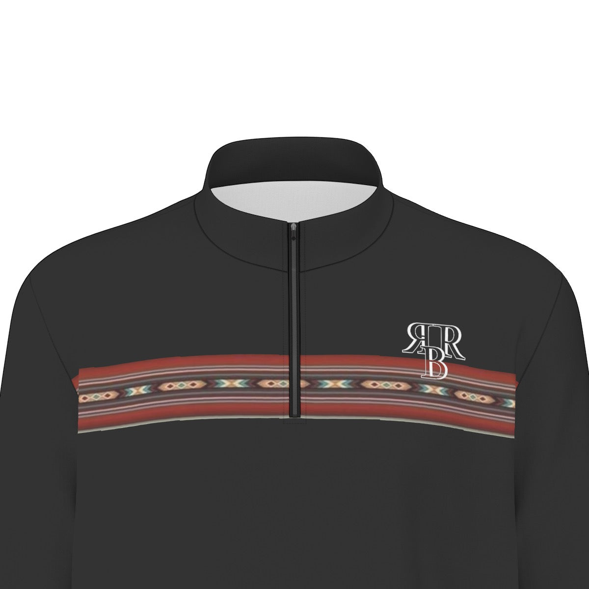 All-Over Print Men's Half Zip Pullover