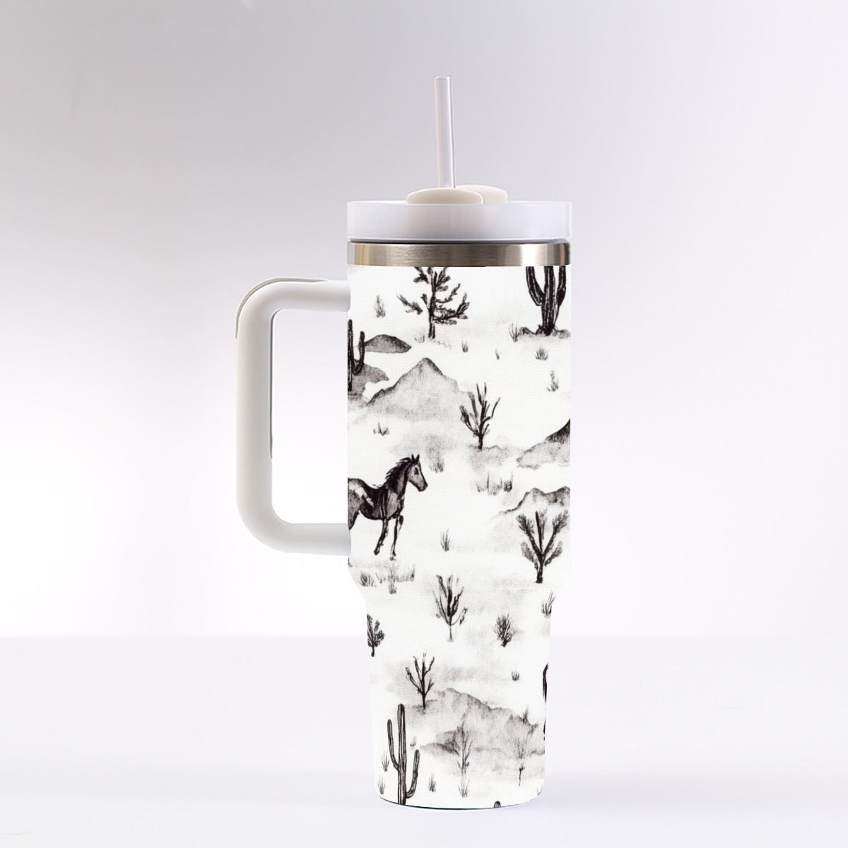 40 oz Tumbler With Handle