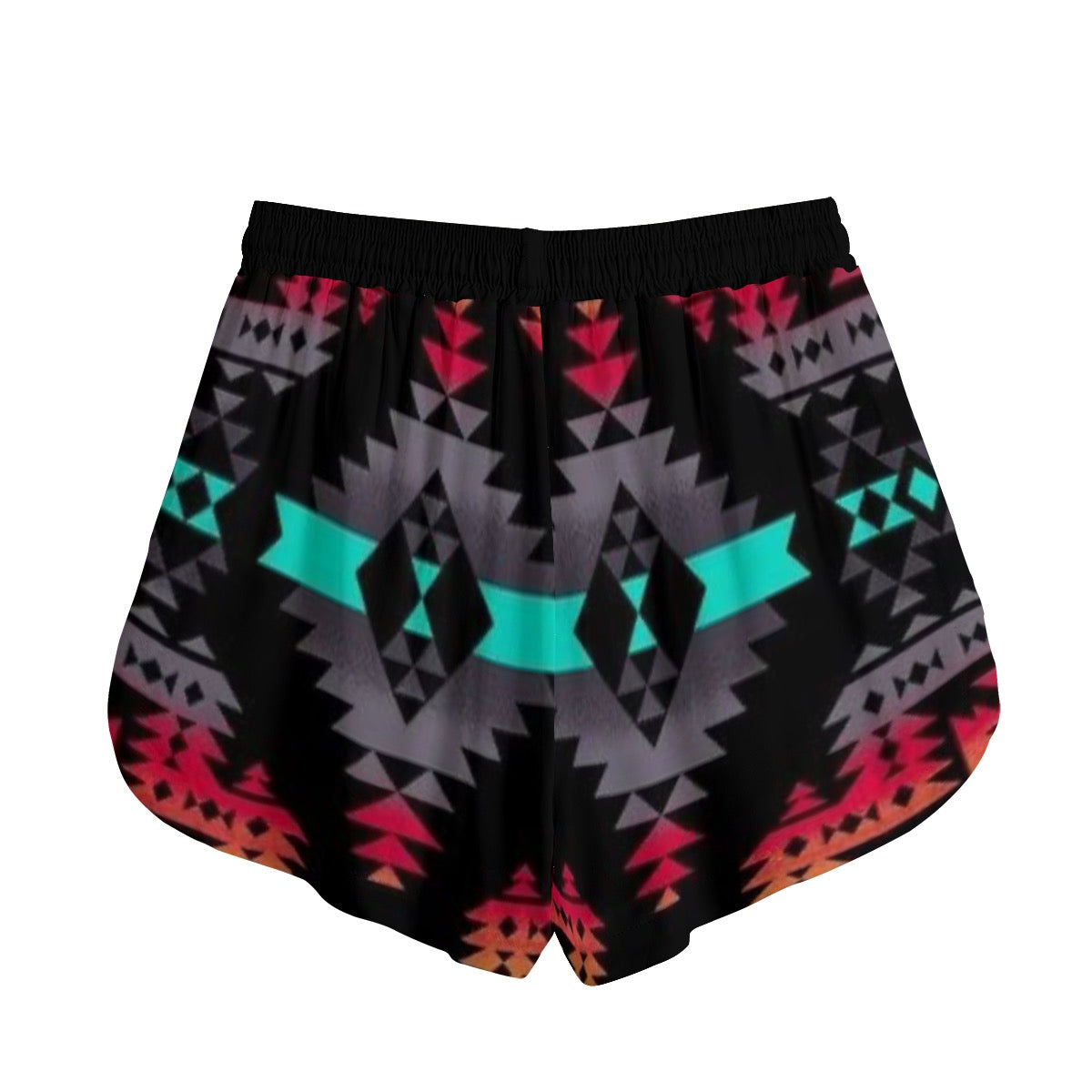 All-Over Print Women's Shorts With Drawstring | Rayon