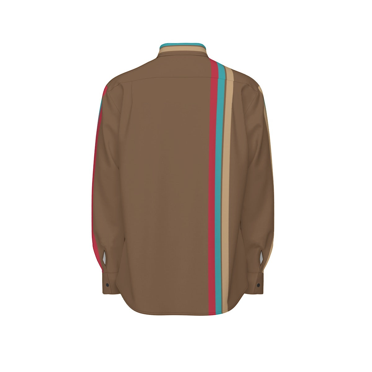 All-Over Print Men's Long Sleeve Shirt | 115GSM Cotton poplin