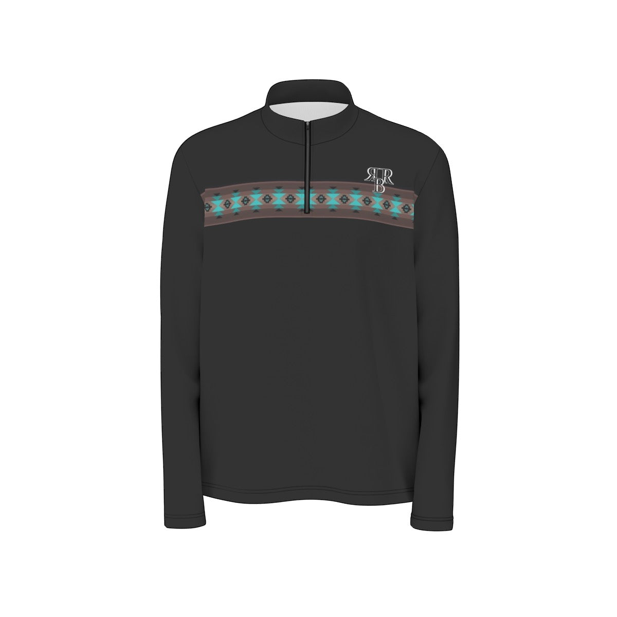 All-Over Print Men's Half Zip Pullover