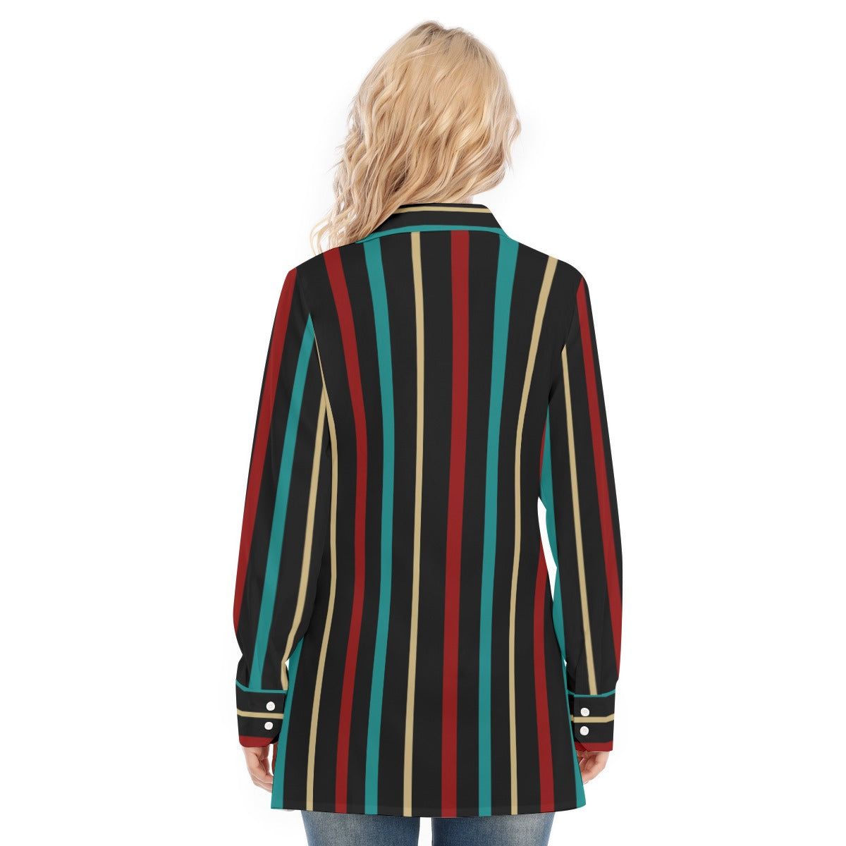 All-Over Print Women's Long Shirt