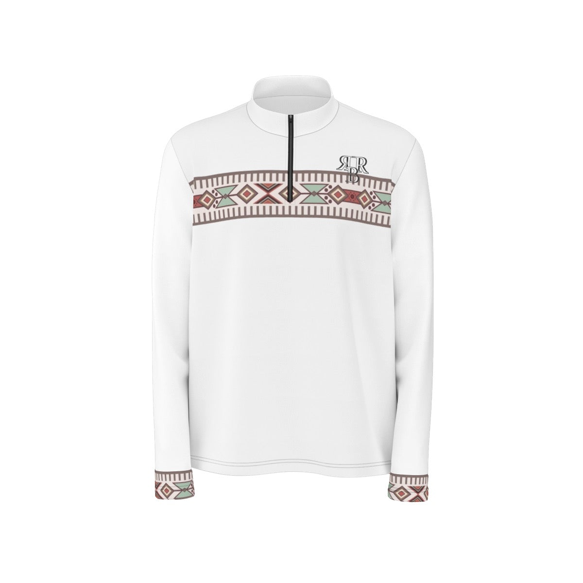 All-Over Print Men's Half Zip Pullover