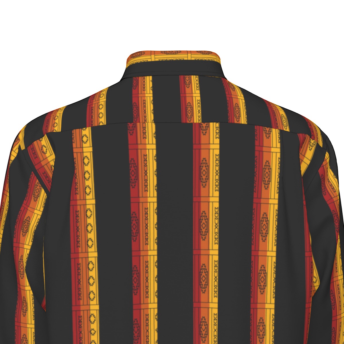 All-Over Print Men's Long Sleeve Shirt | 115GSM Cotton poplin