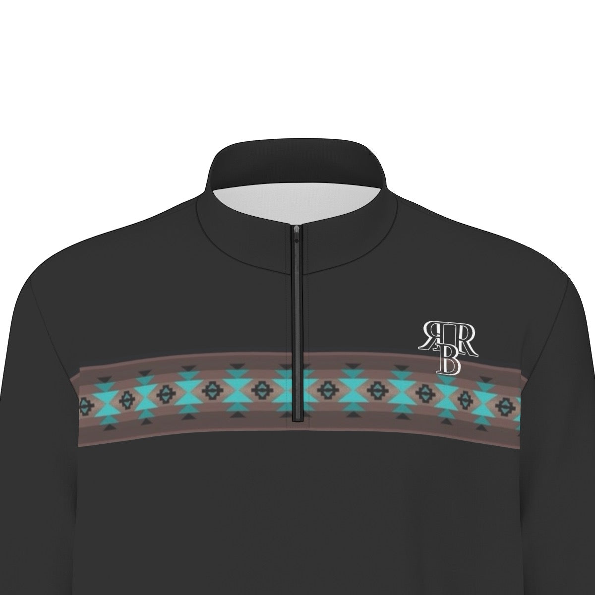All-Over Print Men's Half Zip Pullover