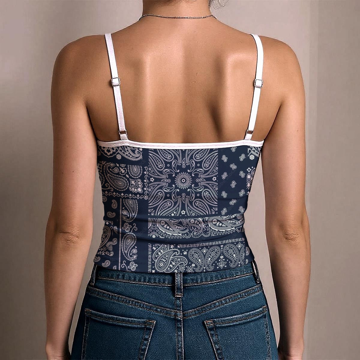 All-Over Print Women's Spaghetti Strap Tank Top