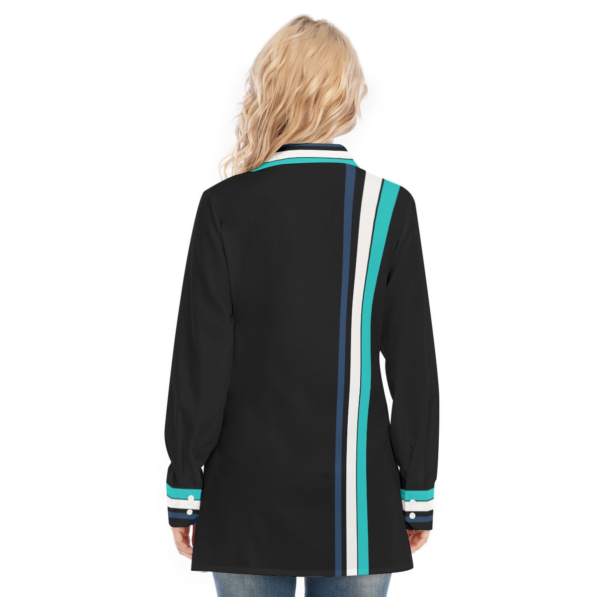 All-Over Print Women's Long Shirt