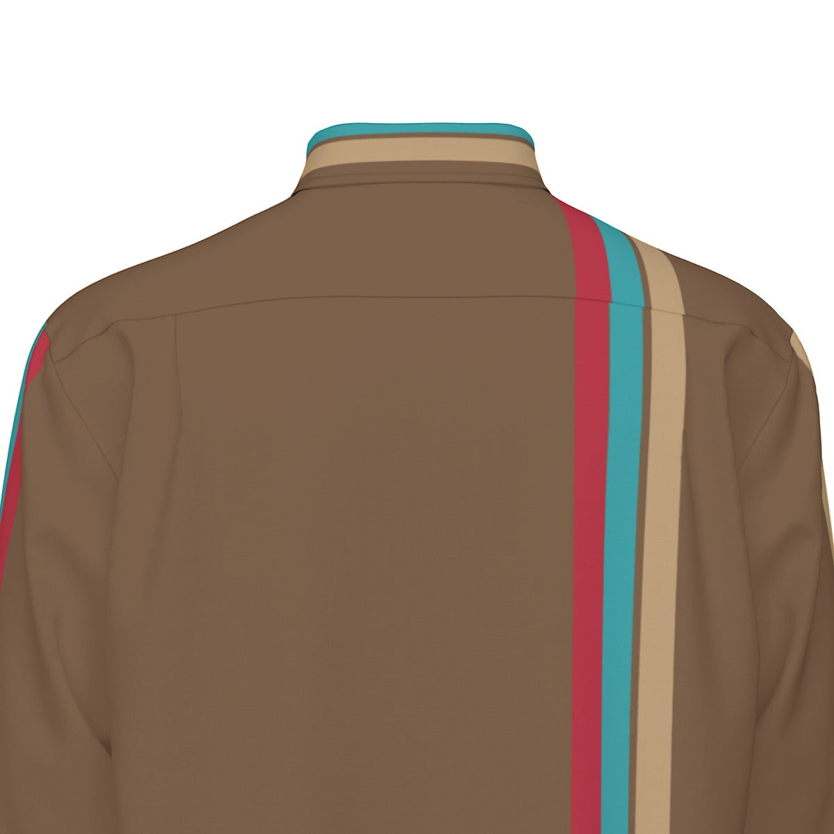 All-Over Print Men's Long Sleeve Shirt | 115GSM Cotton poplin